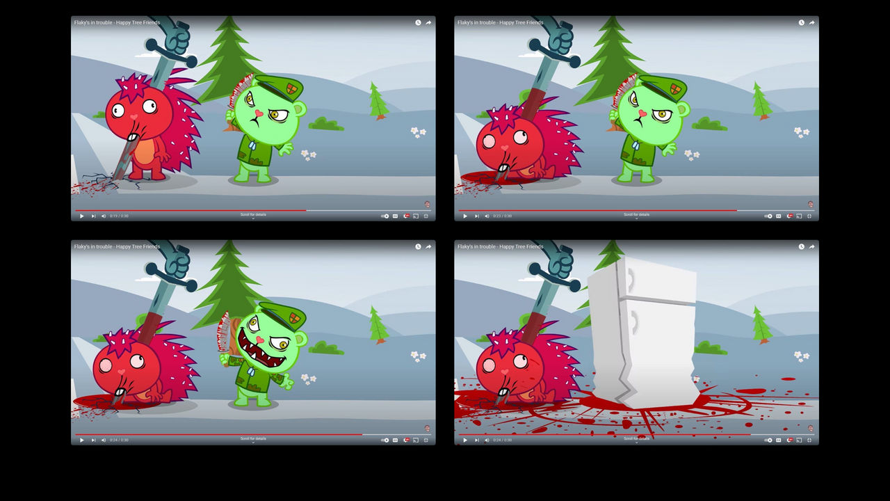 Happy Tree Friends Flaky Happy Tree Friends Pluche Pop Speelgoed