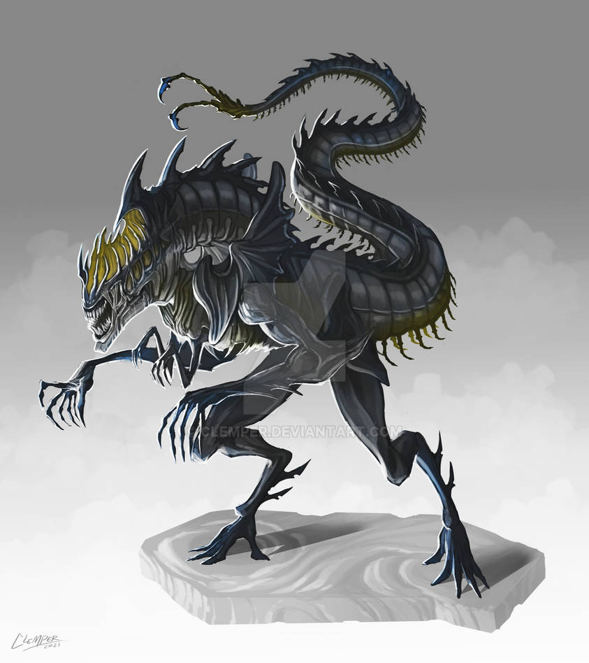 Alien King Concept Art 1 fan art by clemper on DeviantArt