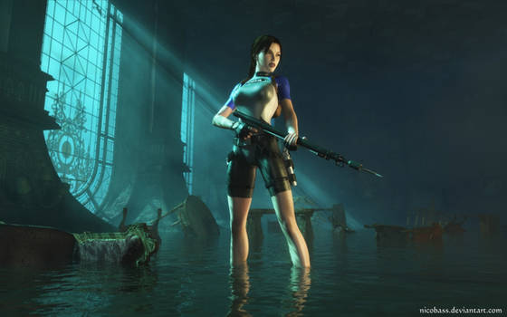 Lara Croft 100 by Nicobass