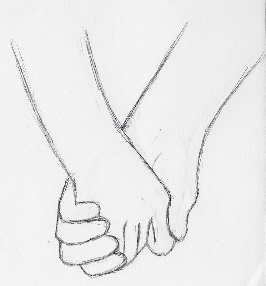 Couple Holding Hands By Maka Chan123 On Deviantart
