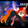 Commander Shepard Ponysona