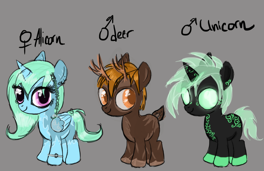 Adoptable filly batch IV CLOSED