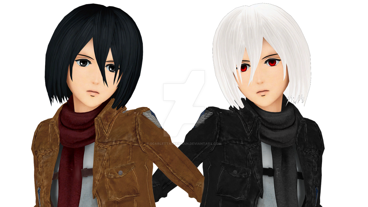 AoT 4 - Mikasa Ackerman (ODM Gear) (FBX/XPS/MMD) by HiGuys920 on DeviantArt