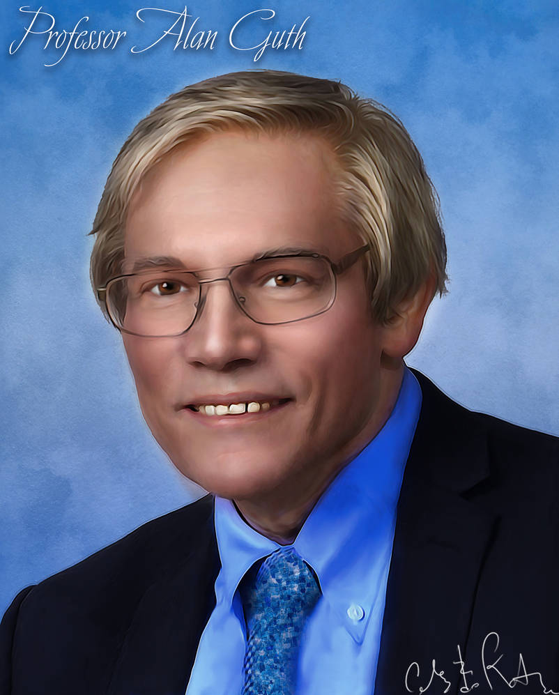 Professor Alan Guth Portrait by ArtisticOdyssey-Eyes on DeviantArt