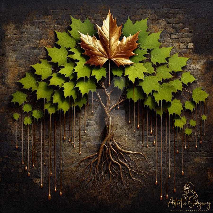 Tree Brick wall by ArtisticOdyssey-Eyes on DeviantArt