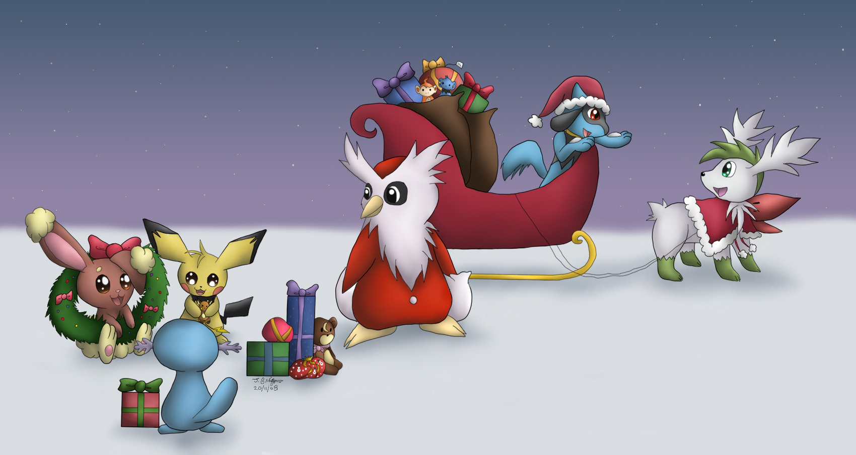 -PKMN- Christmas Night