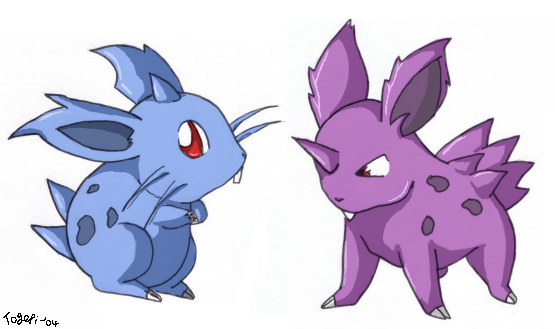 - Two Little Nidoran -