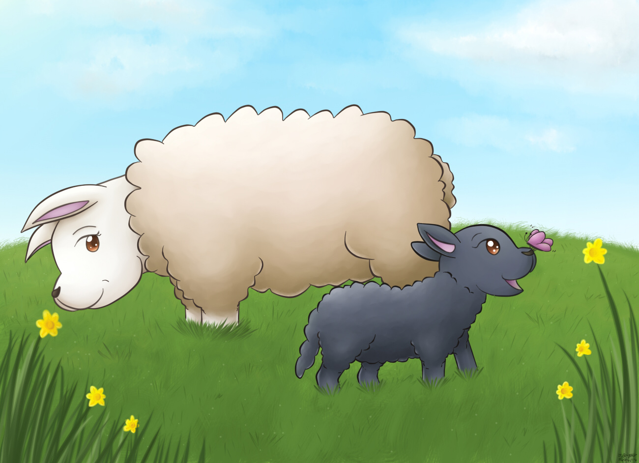 Baa Baa Black Sheep by pdutogepi