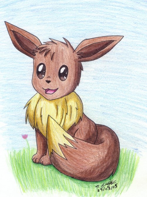 --Pokemon-- Happy Eevee