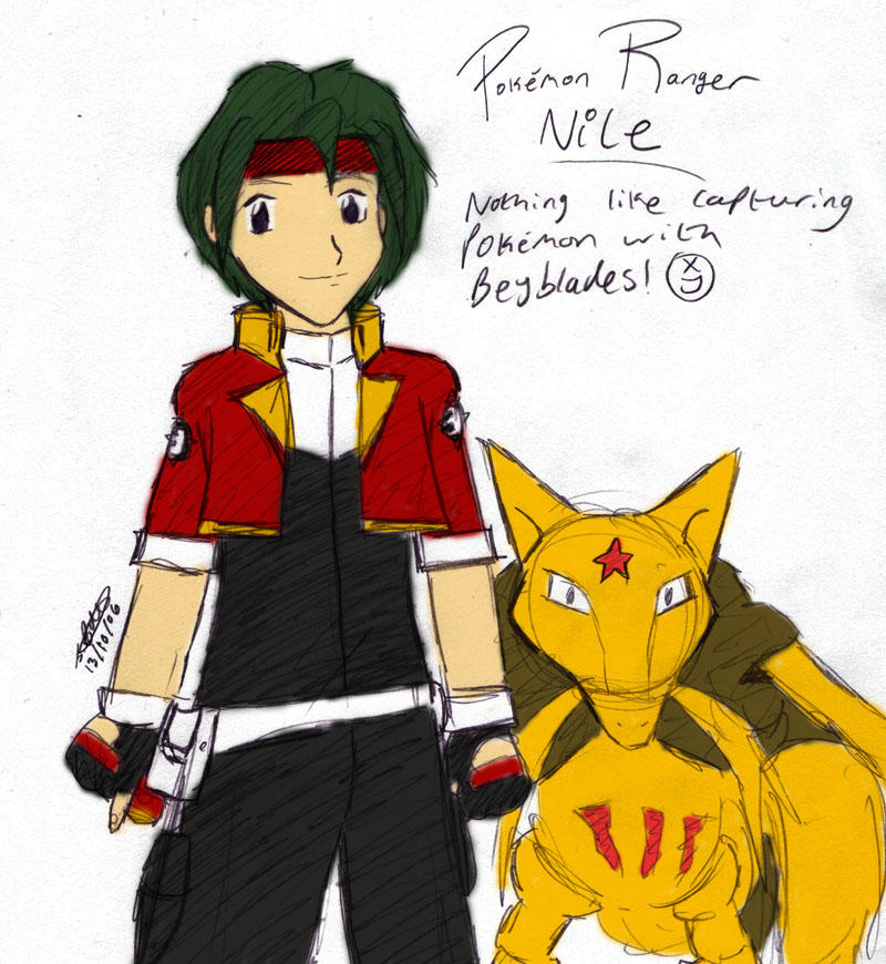 Pokemon Ranger Nile by pdutogepi on DeviantArt