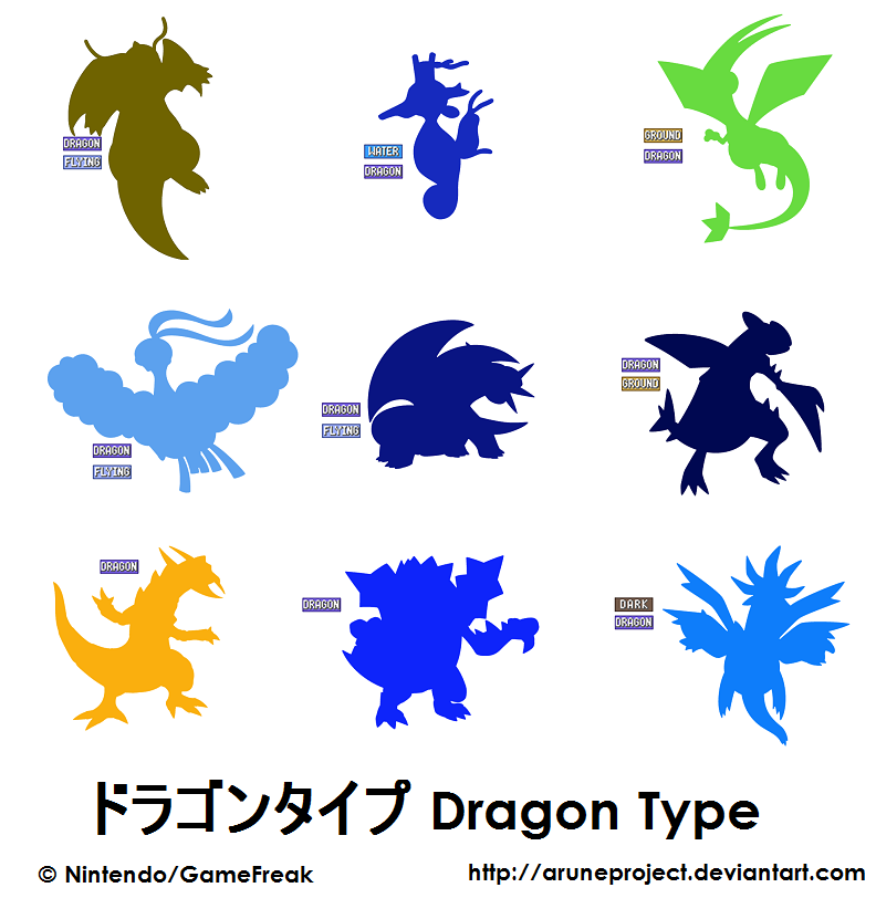 Dragon Type The T-Shirt