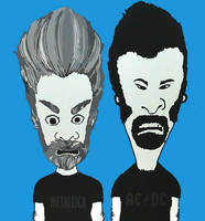 Beavis and Butthead - barbershop advertisement