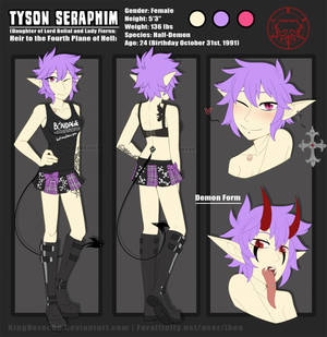 Tyson Official Reference Sheet
