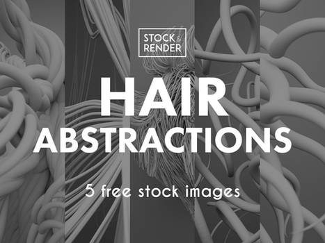 Hair Abstractions: 5 Free Stock Images