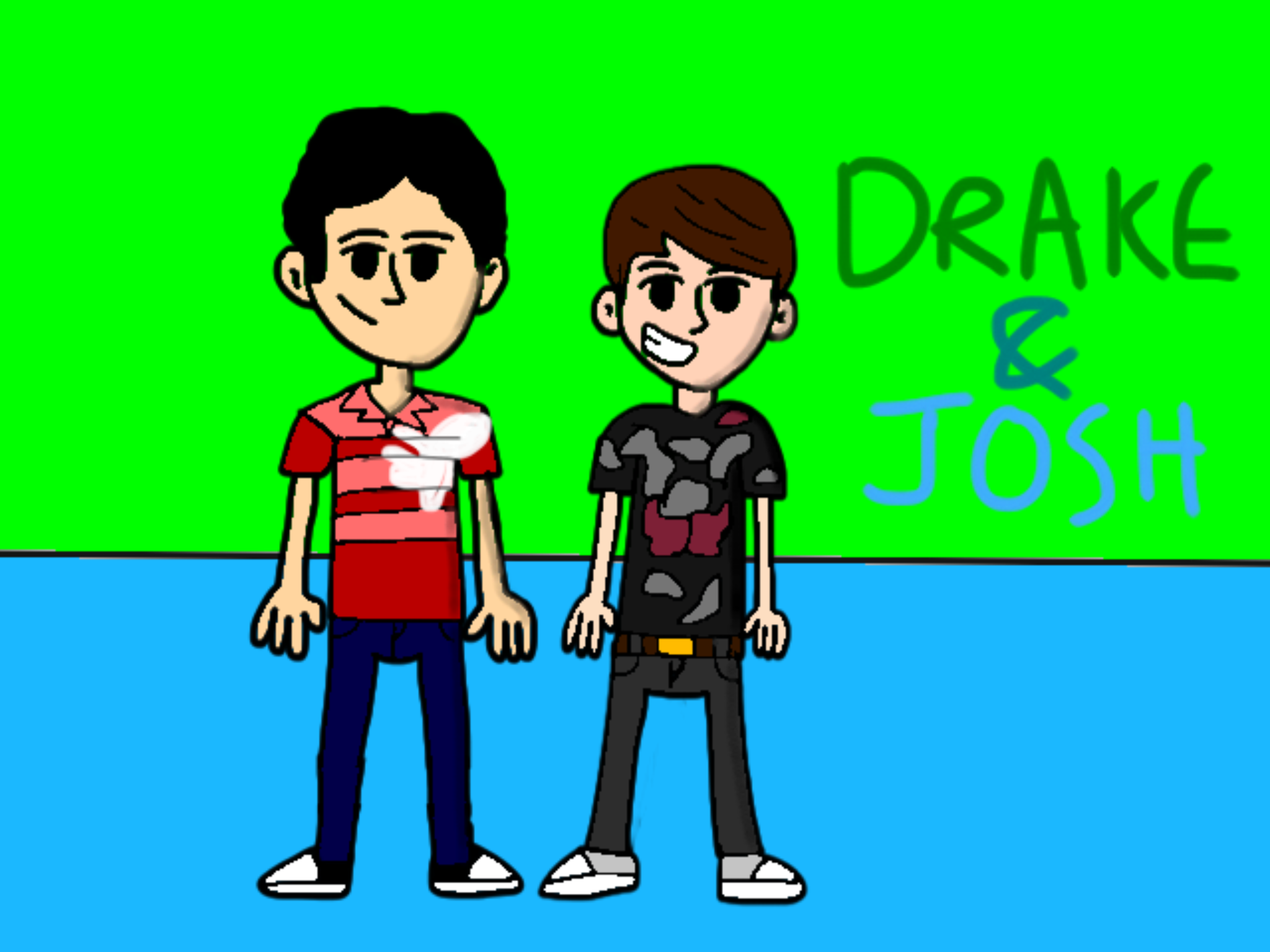 Josh Drawing/design How To Draw Drake And Josh