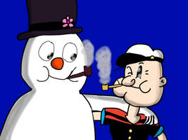 Popeye and Frosty
