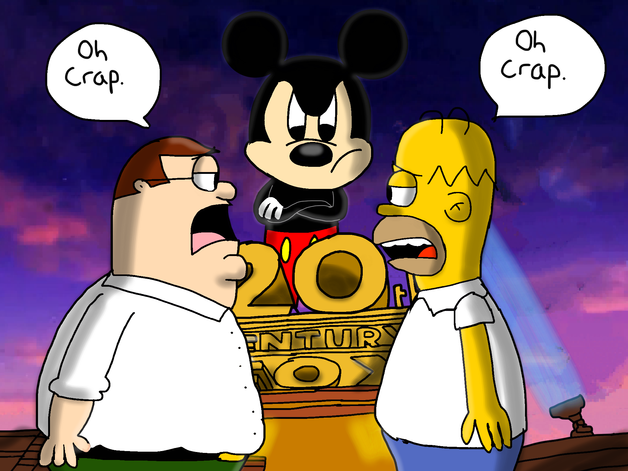 Disney Owns FOX By BabyLambCartoons On DeviantArt when-did-disney-buy-star-wars