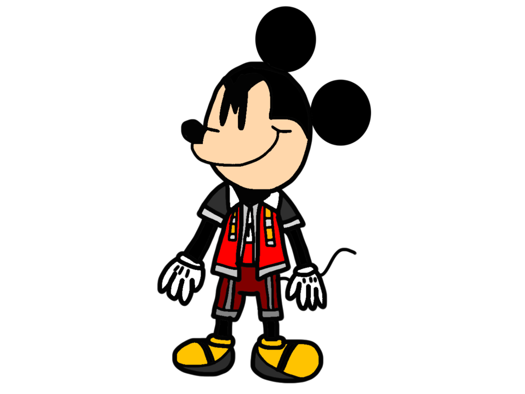 Kingdom Hearts Mickey Mouse by BabyLambCartoons on DeviantArt