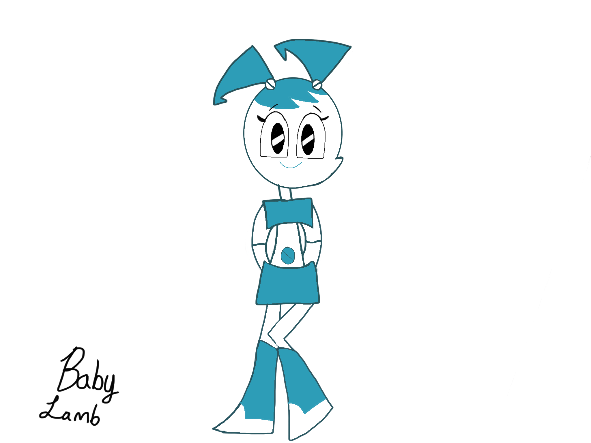 Jenny Wakeman/XJ-9 and Robotboy by Skulltronprime969 -- Fur Affinity [dot]  net