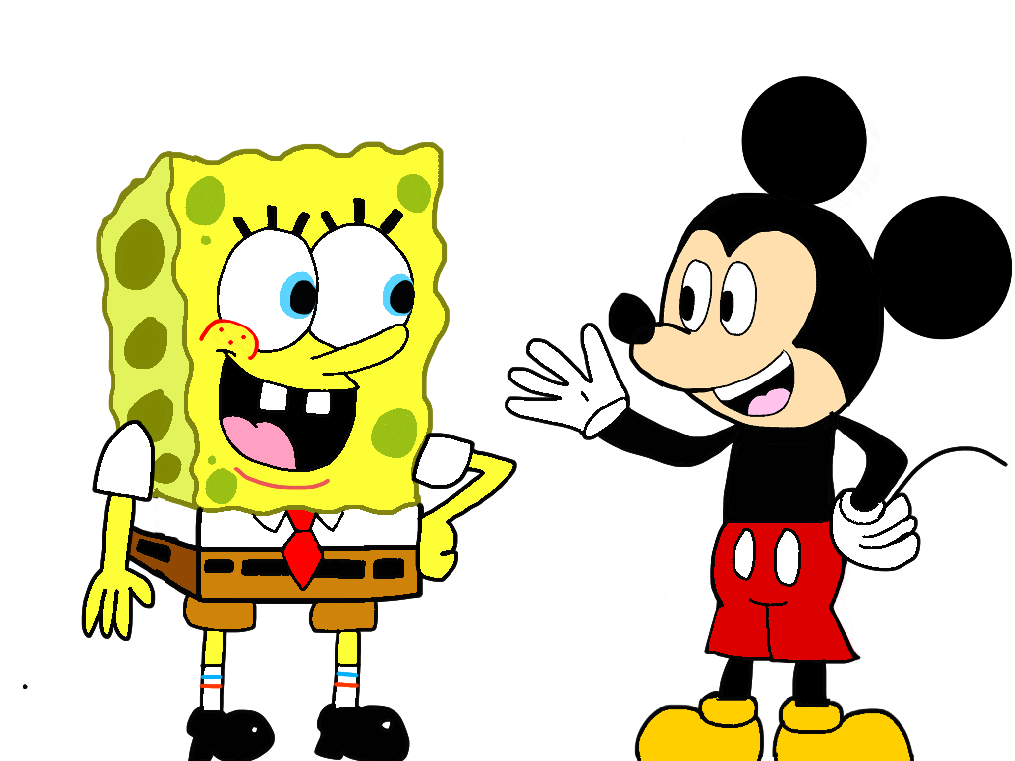 Mickey and Minnie Mouse (2018) by BabyLambCartoons on DeviantArt