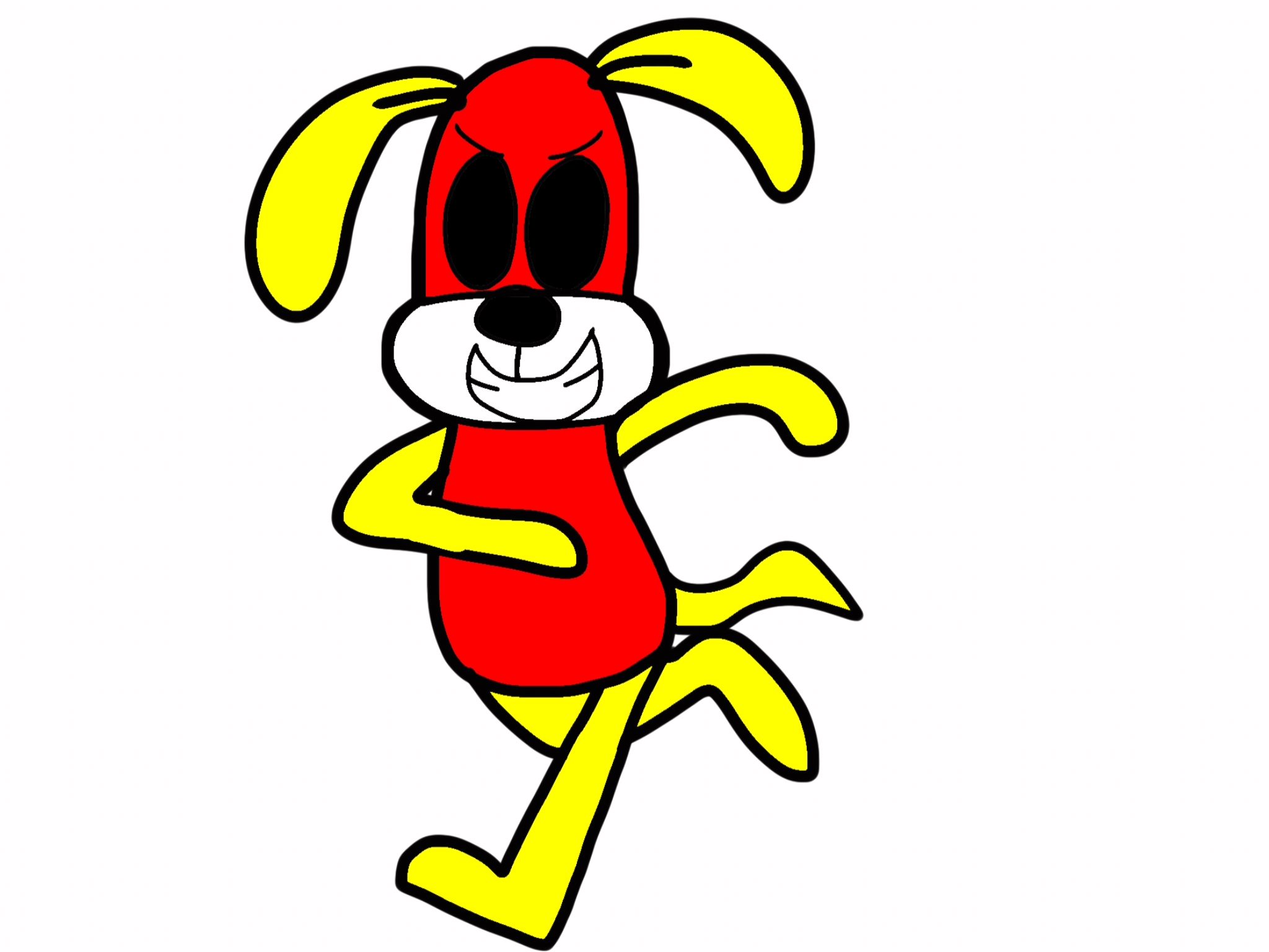 Ricky Running by BabyLambCartoons on DeviantArt