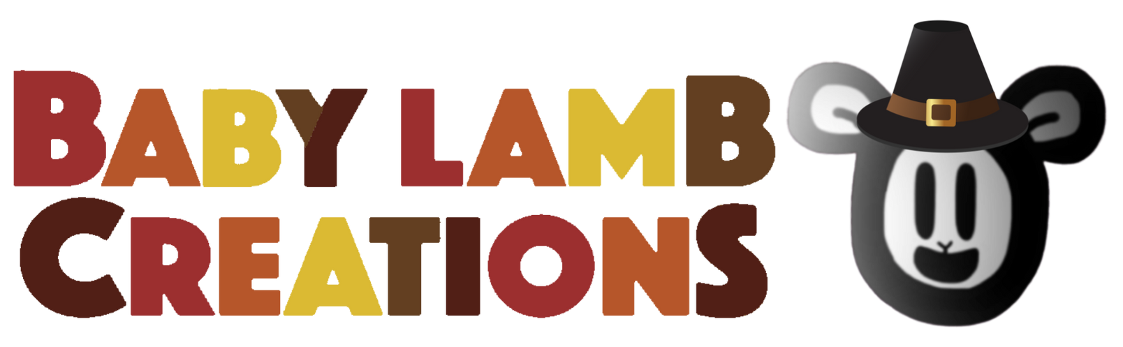 Baby Lamb Creations Logo (Thanksgiving Variant)