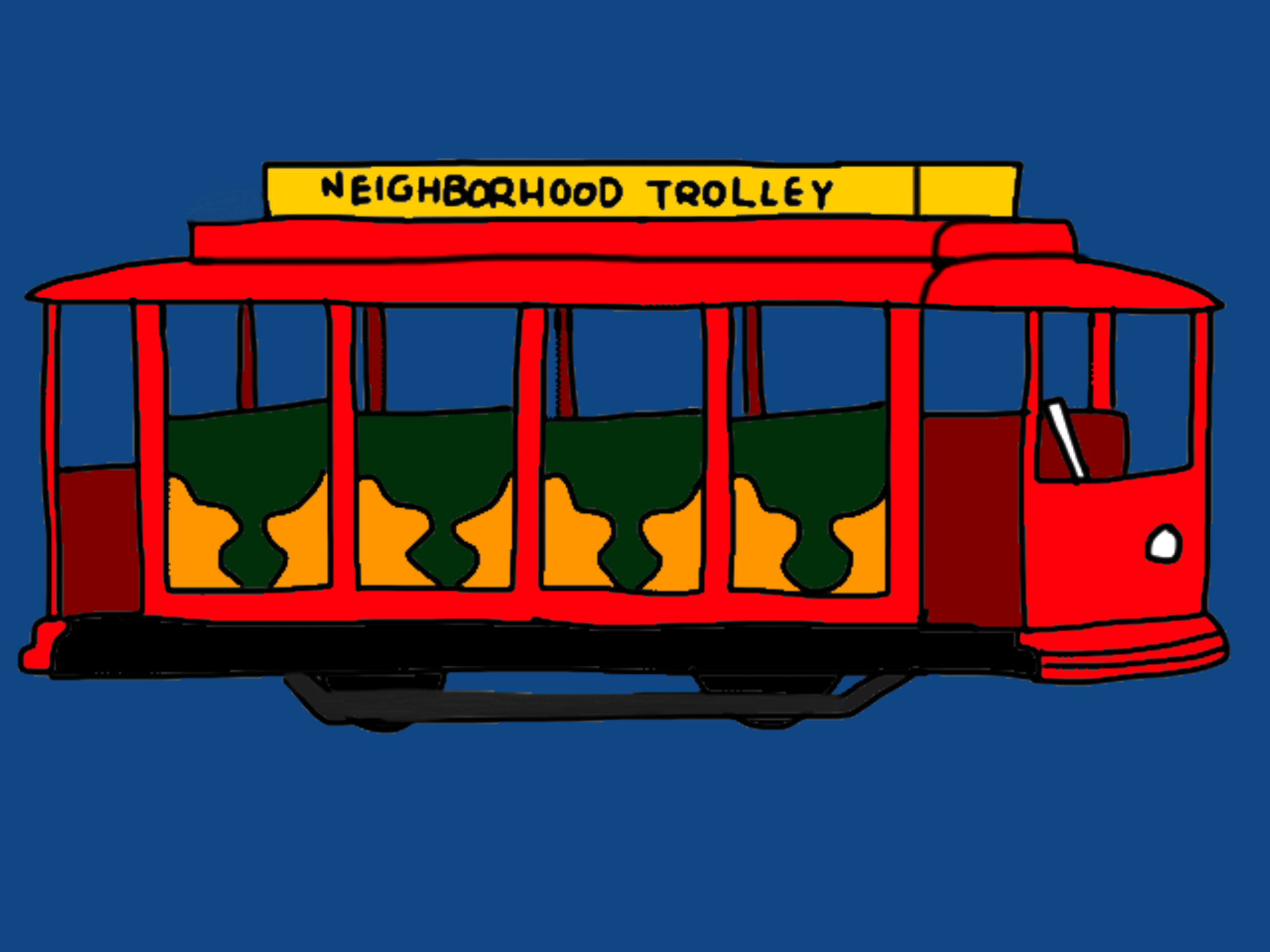 Mister Rogers Neighborhood Trolley Car
