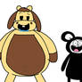 Baby Lamb and Cow, but dumb