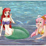 Ariel and Shirahoshi