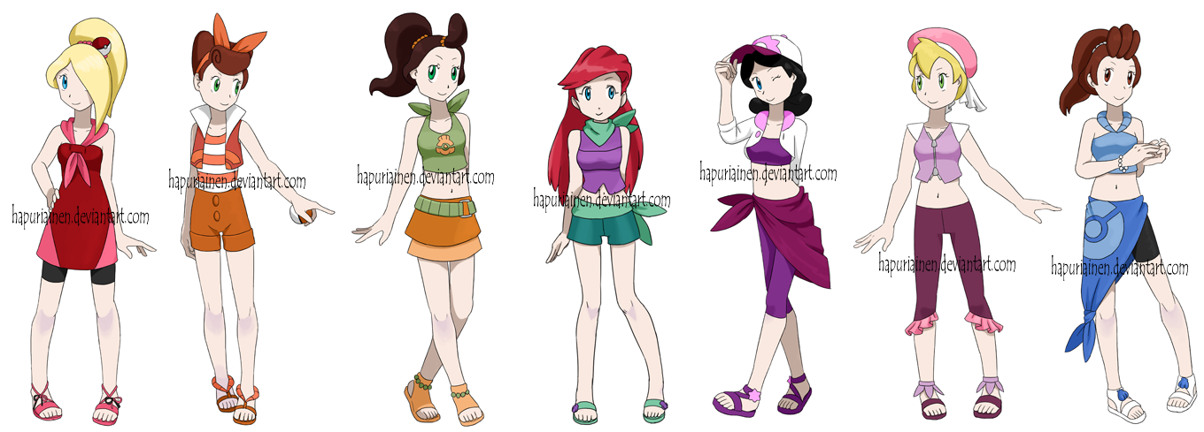 Pokemon Princesses 6 - Daughters of Triton edition