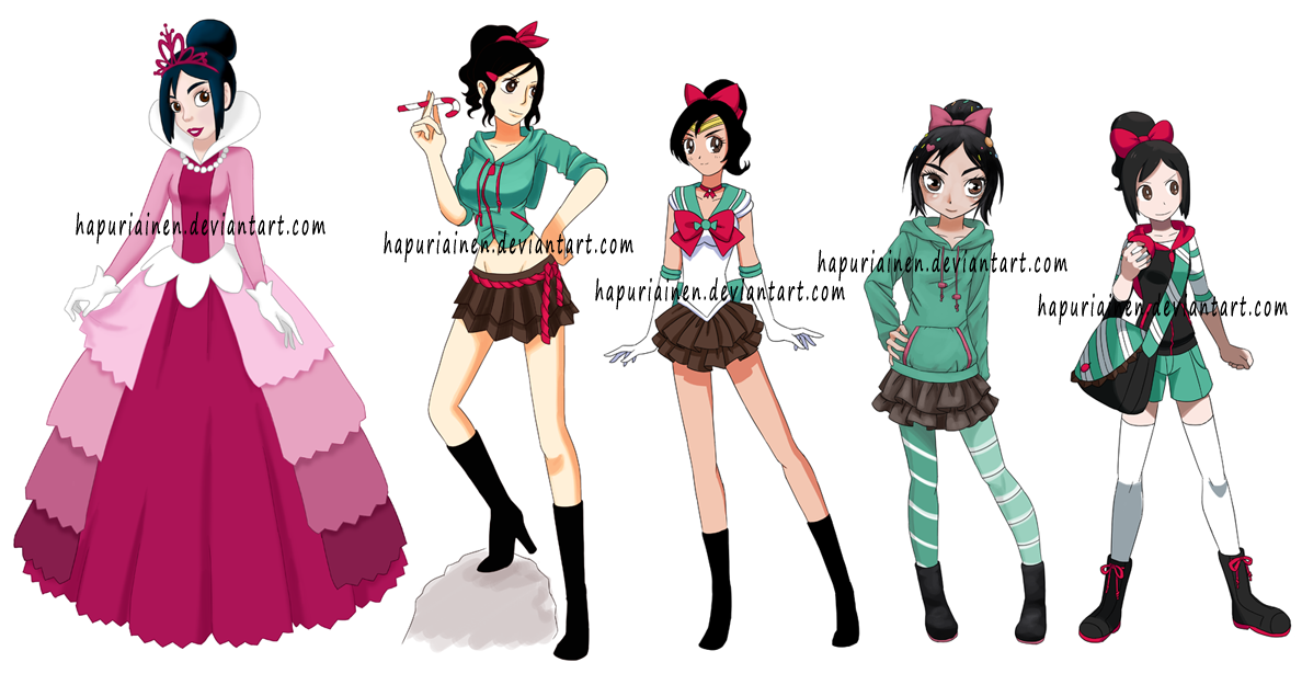Vanellope by Hapuriainen on DeviantArt