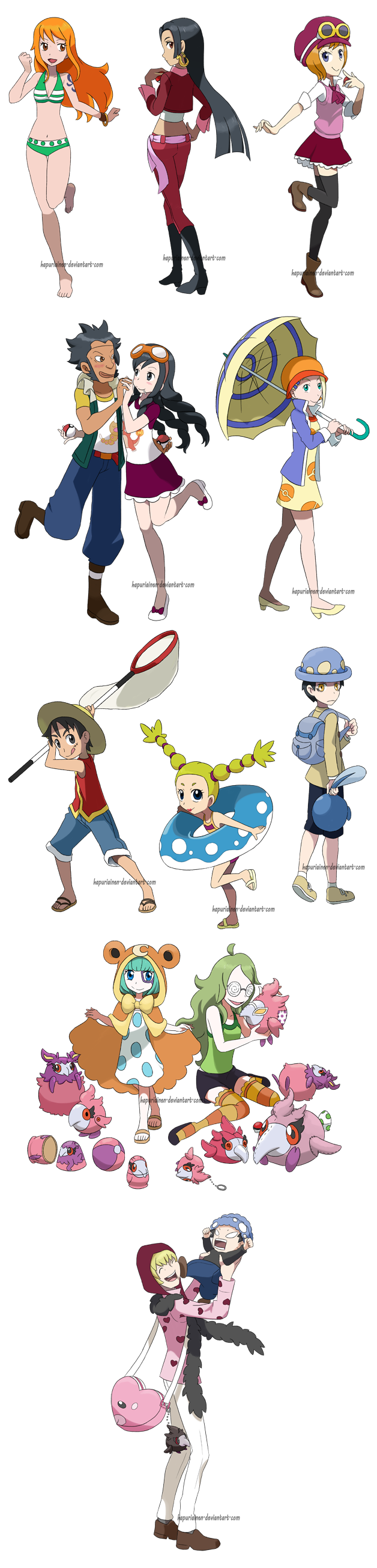 One Piece Poketrainers