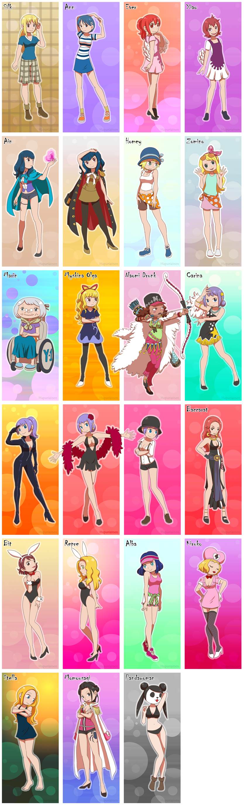 One piece girl deals characters