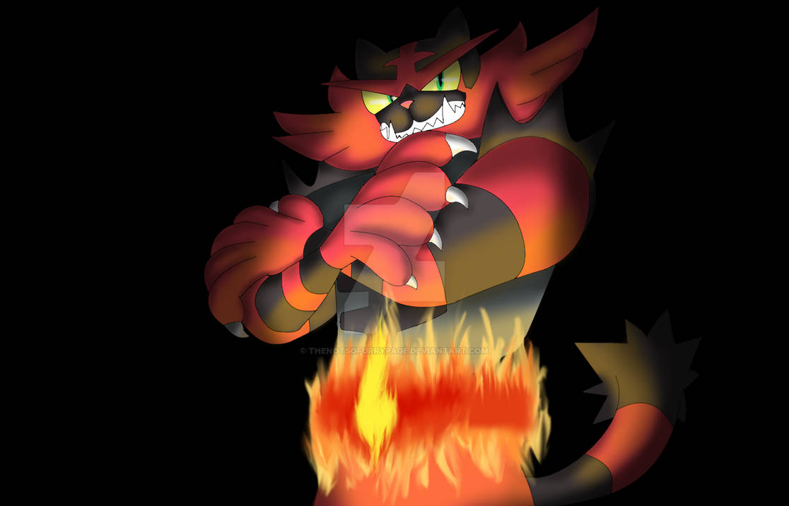 Chibi Incinaroar Incineroar by TheNotSoFurryPage on DeviantArt