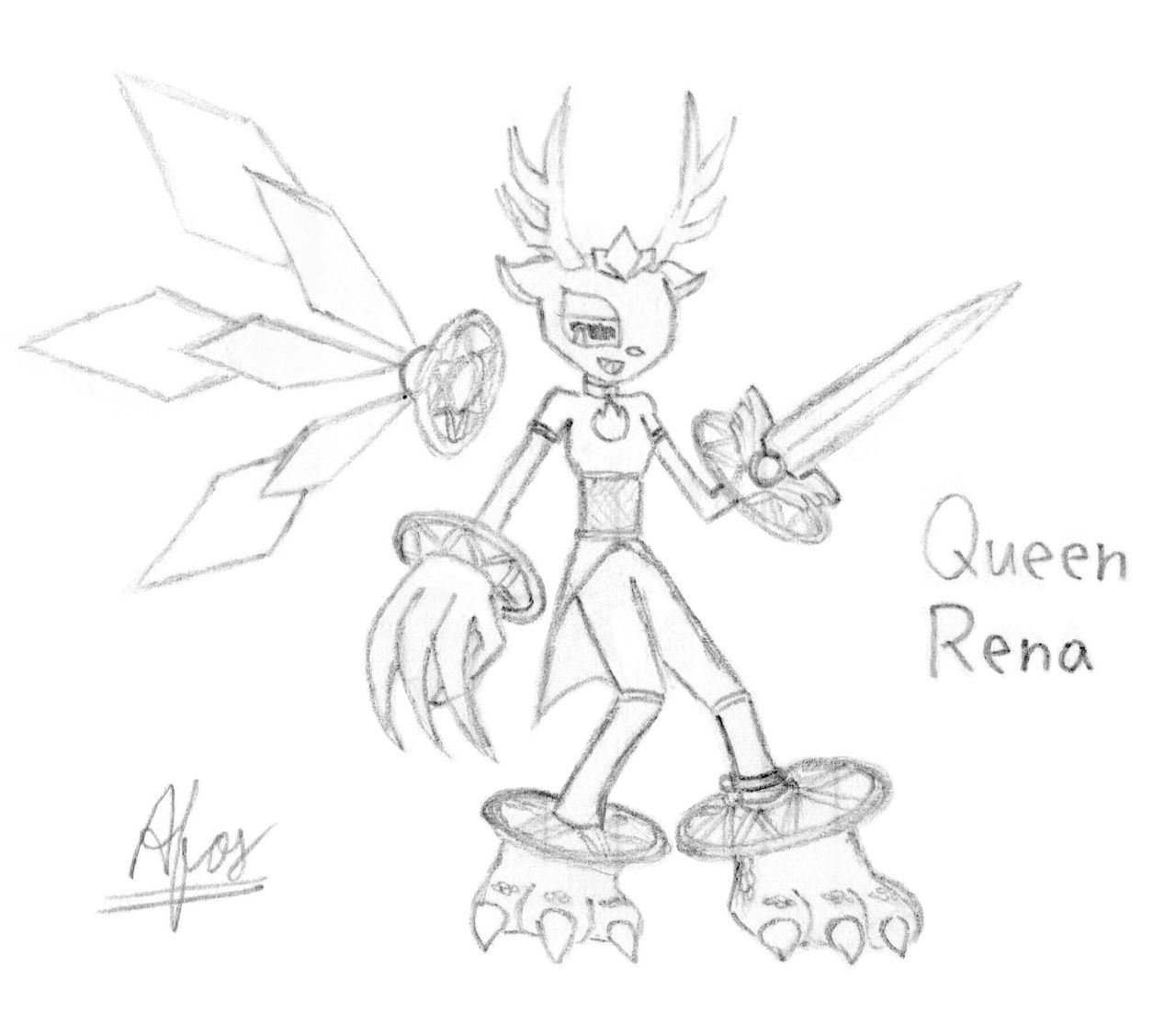 Queen Rena - Under: A Tale About a Hero by Dominic1276 on DeviantArt