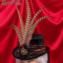 Steampunk Velvet Top Hat