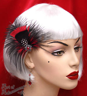 Sanguine Burlesque Filigree Hair Clip