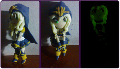 Ashe clay figure