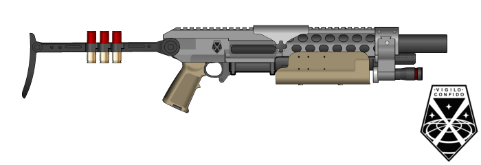 Deviantart Xcom Weapons XCOM Shotgun by killerdragon558 on DeviantArt