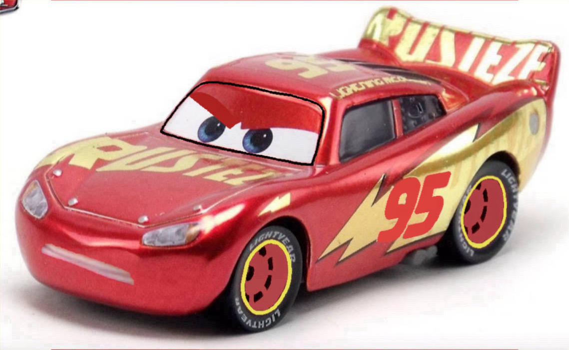 Rust Eze Square Accurate Angry Rust-eze Racing Center LM Diecast by Davidgracian2006 on ...
