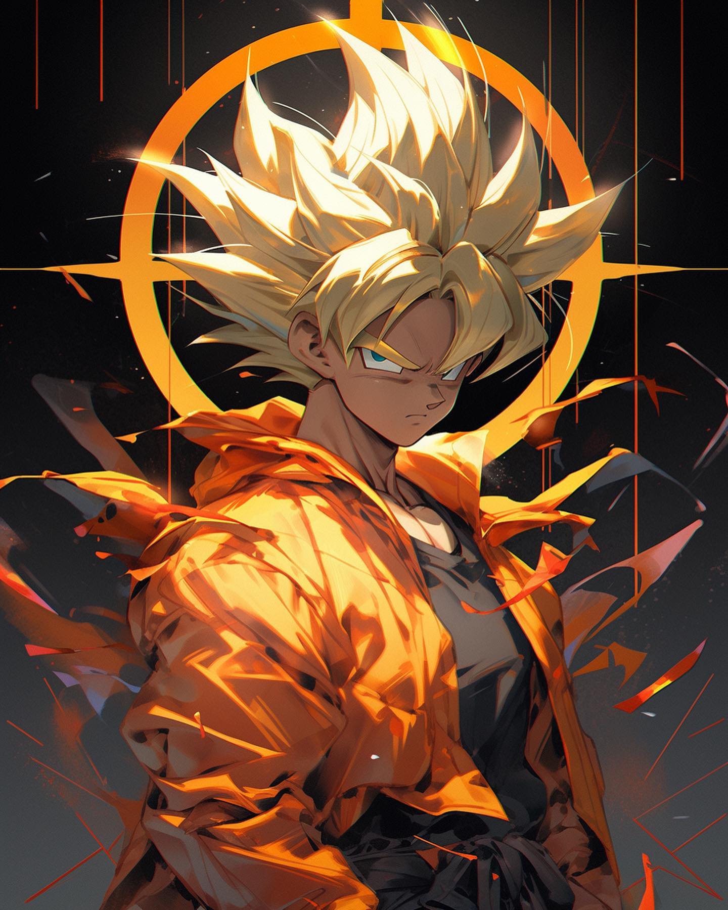 Ai art inspired by Goku from dragon Ball z #5 by Mohdayan123 on DeviantArt