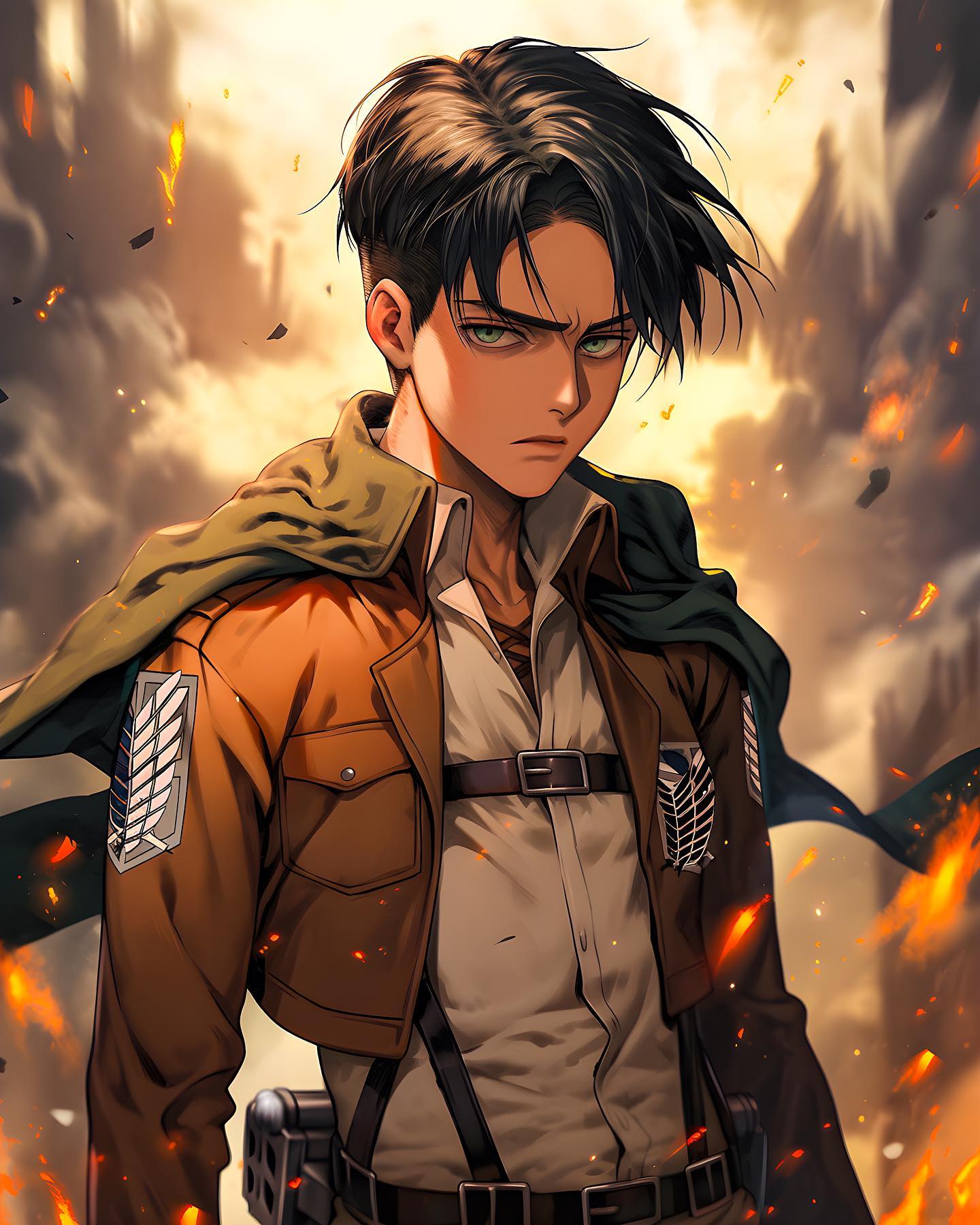 Eren Yeager ai inspired #6 by Mohdayan123 on DeviantArt