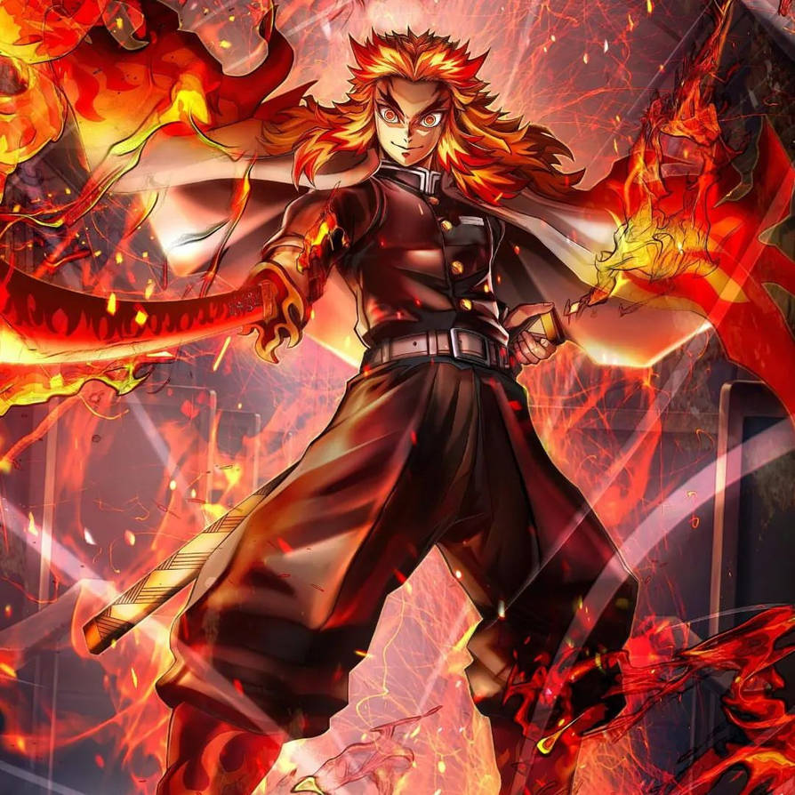 Rengoku Hashira demon slayer Art by Mohdayan123 on DeviantArt