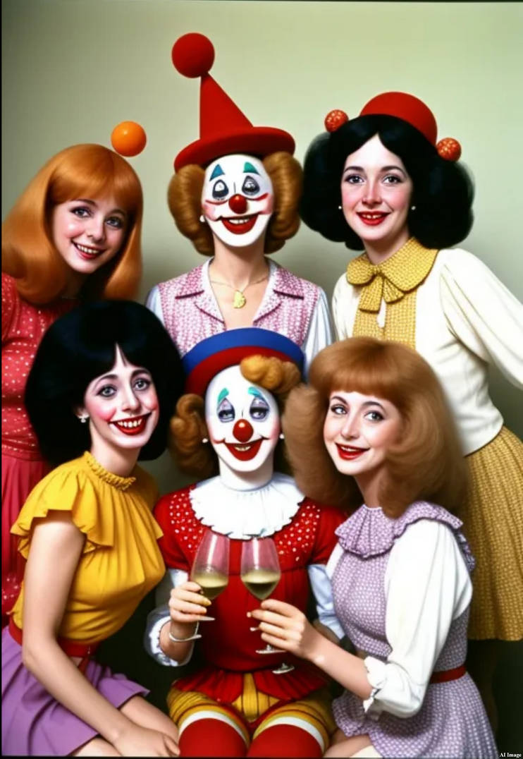 70s Clown 2 AI Image By AngelsBringGifts On DeviantArt 70s-clown-2-ai-image-by-angelsbringgifts-on-deviantart