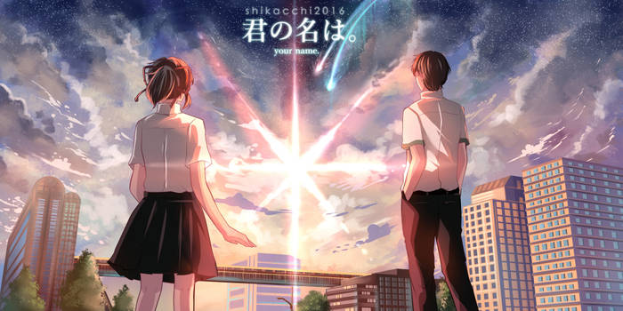 Desktop Wallpaper: Kimi No Na Wa (Your Name) by ethie-chan on DeviantArt