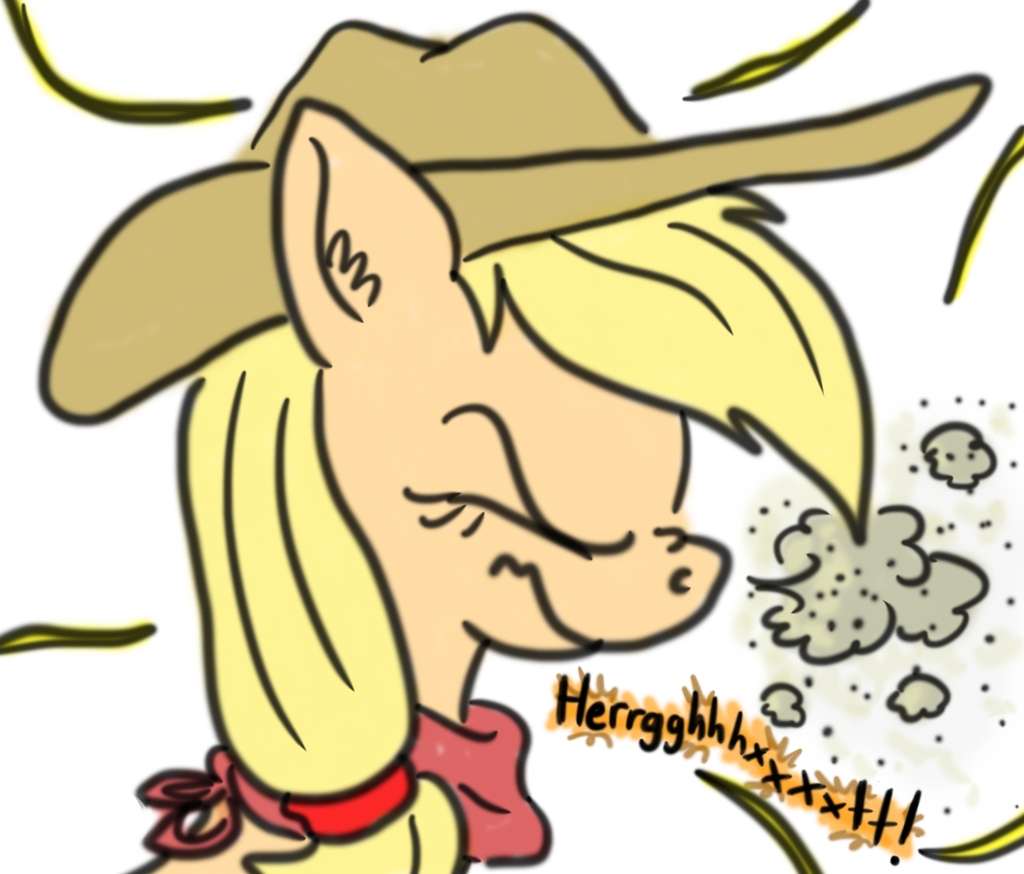 Hay Applejack, Leave That Hay Alone!