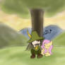 Snufkin and Fluttershy