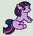 Pixel Ponies Twilight Sparkle