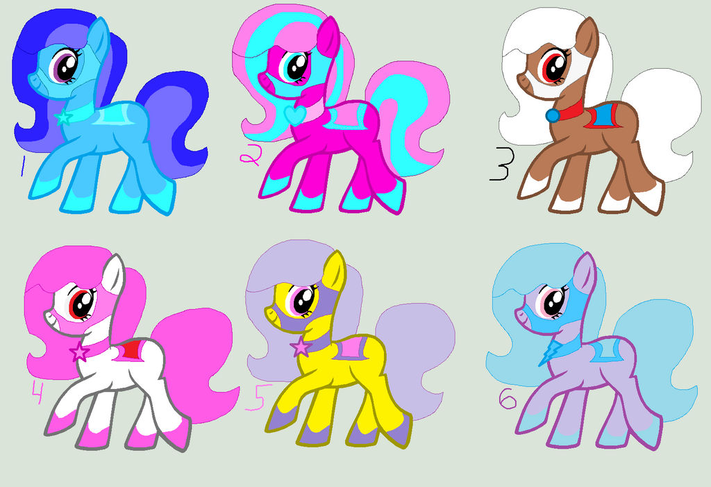 Carousel Pony Adopts 3 Left Open