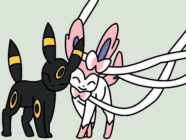 Umbreon and Sylveon Nuzzle Base